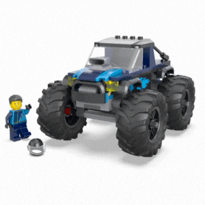 Monster Truck Albastru, +5 ani, 60402, Lego City